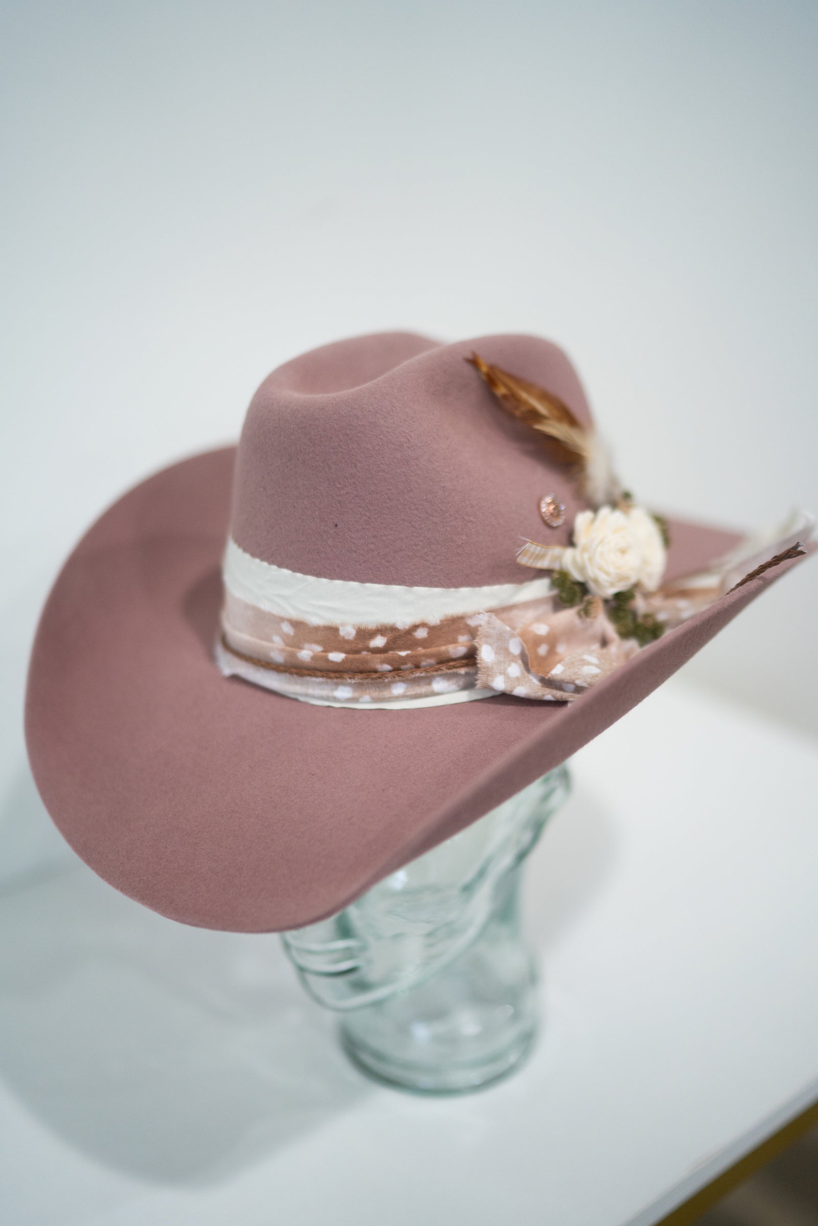 Blush Hat | Embroidered