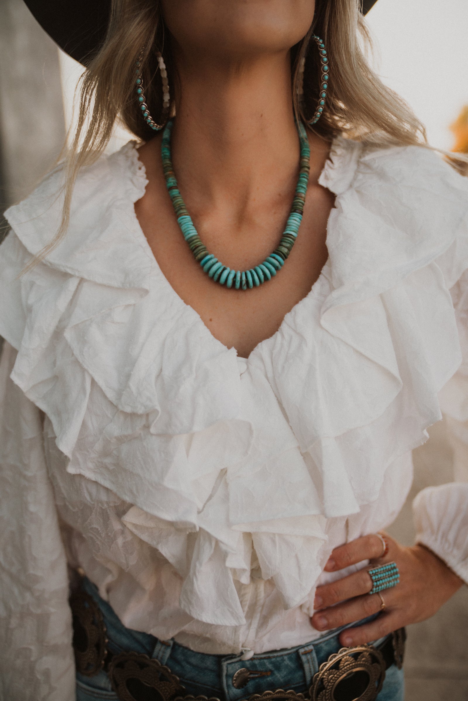 Chunky Turquoise Necklace