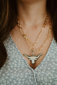 Longhorn Winifred Necklace