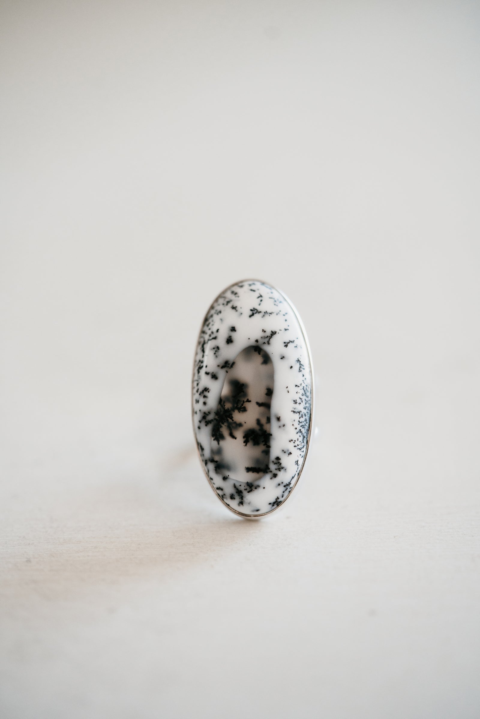 Johnny Ring | Large | Dendritic Opal - FINAL SALE