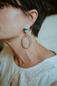 Jacky Earrings | White Buffalo