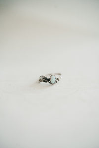 Ophelia Ring | White Opal