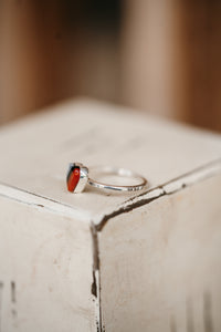 Heart Ring | Small | Red