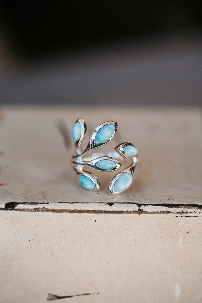 Blythe Ring | Larimar