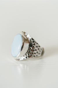 Mahalia Ring | Blue Opal