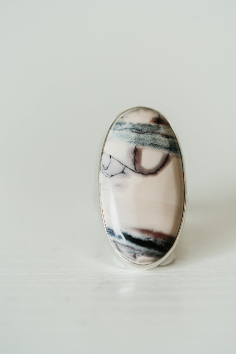 Palladia Ring | Porcelain Jasper