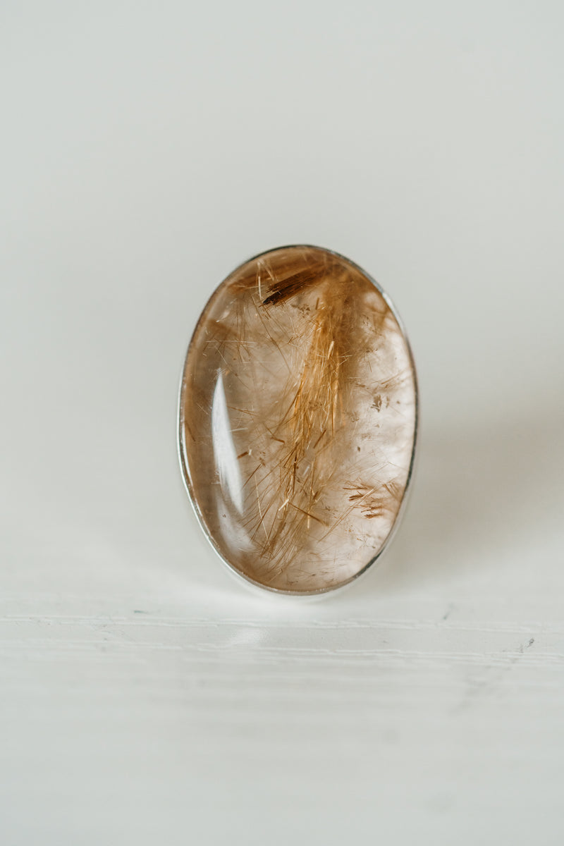 Marie Ring | Golden Rutile