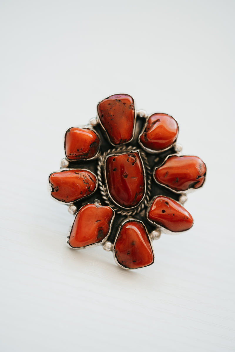 Milan Ring | Coral