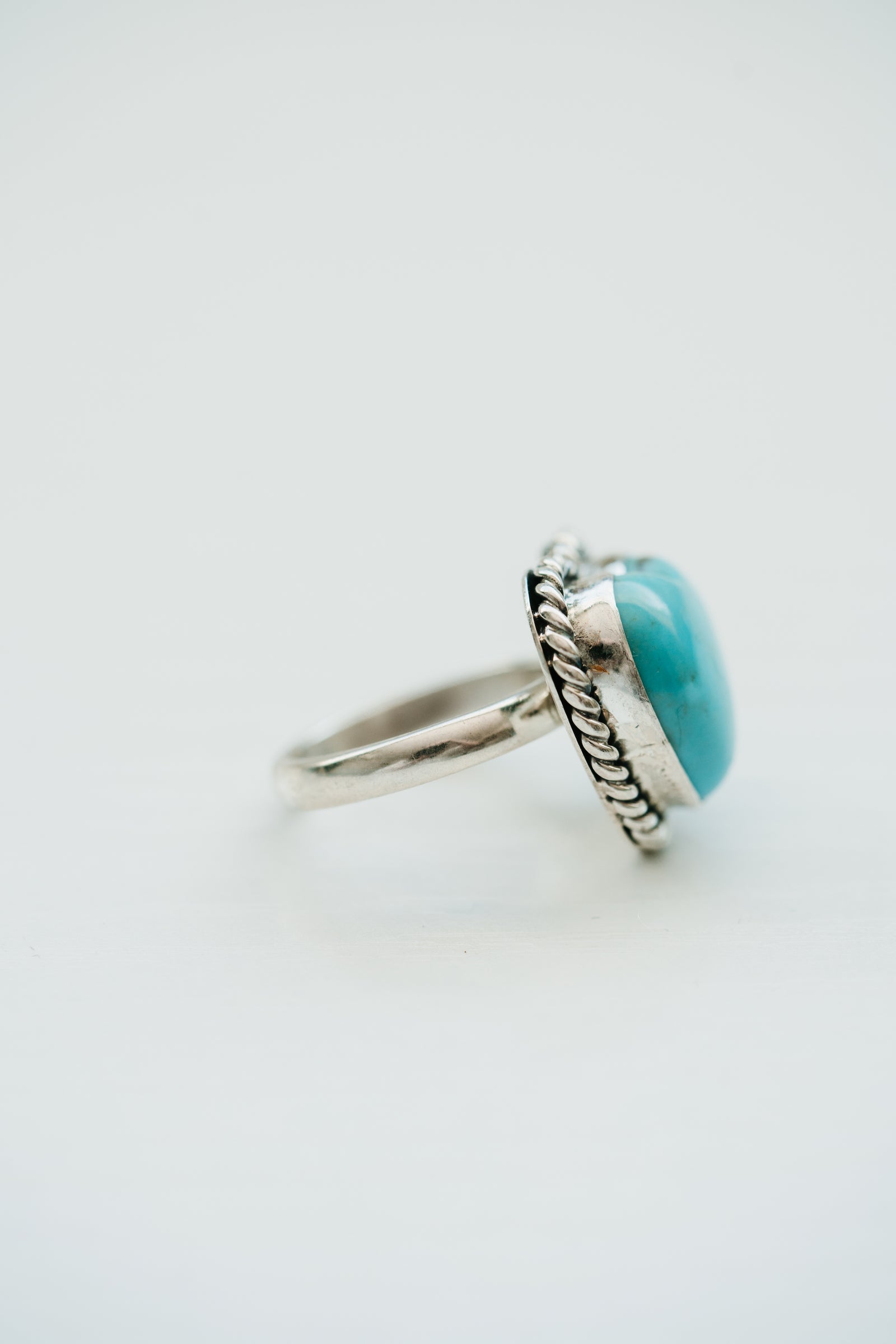 Big Heart Ring | Turquoise - FINAL SALE