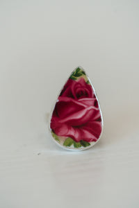 Pink Roses Ring - FINAL SALE
