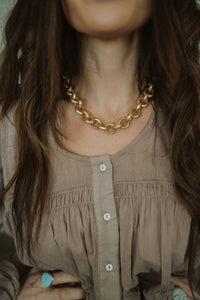 Chunky Gold Necklace #3
