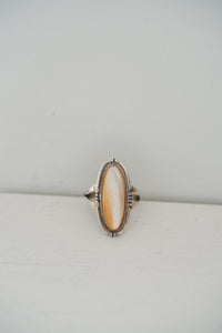Hazel Ring | Yellow Mother of Pearl - FINAL SALE