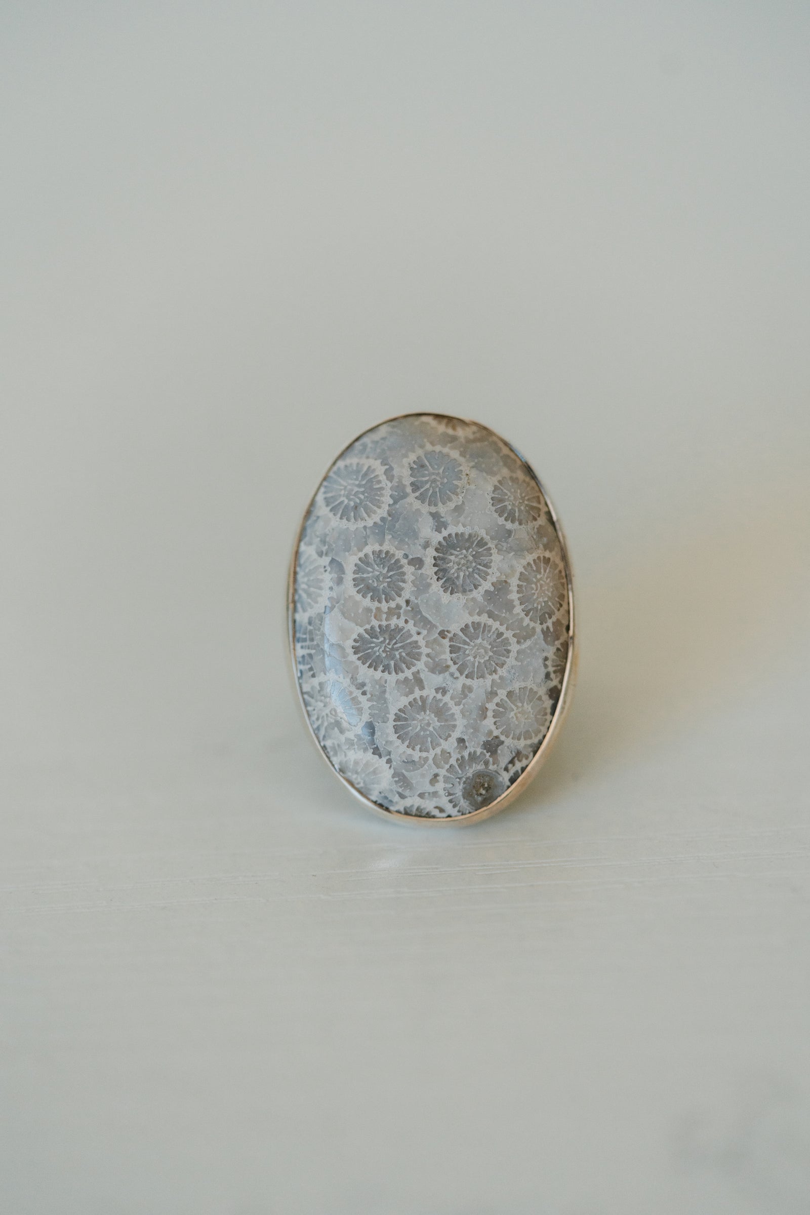 Reba Ring | #3 | Fossilized Coral