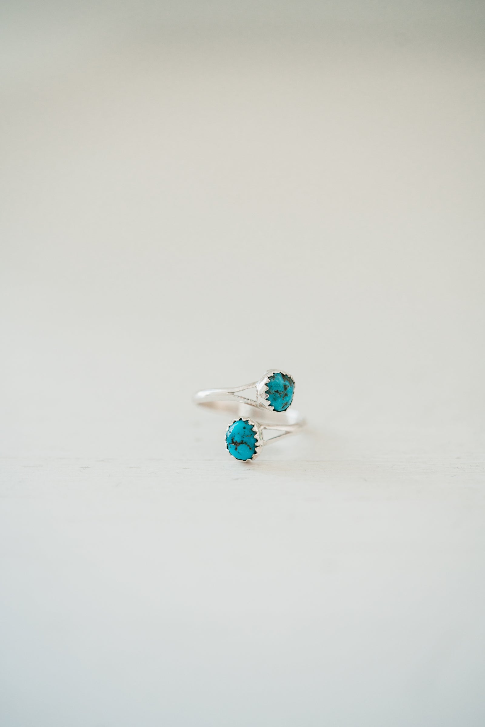 Double Rosie Ring | Turquoise - FINAL SALE