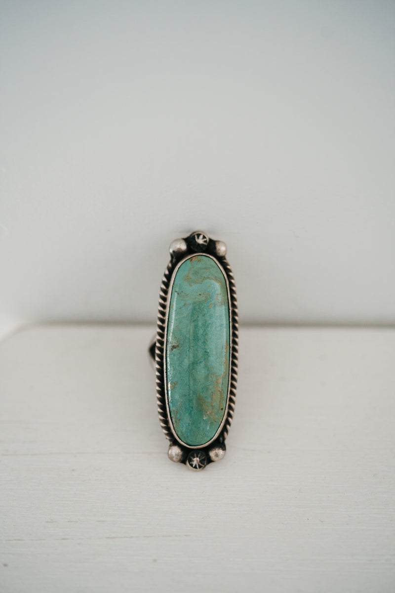 Ramones Ring | Green Turquoise