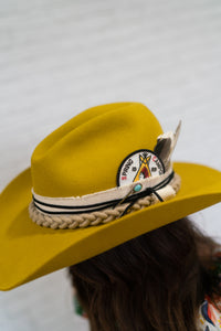 Mustard Hat | Buffalo Charm