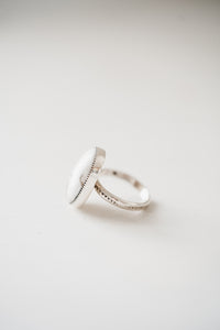 Woodrow Ring | White Horse Jasper - FINAL SALE