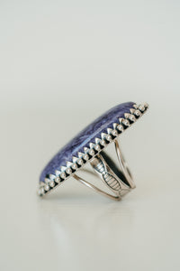 Shelly Ring | Purple Charoite