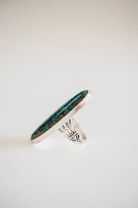 Preslee Ring | Green Opal