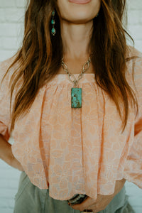 Cascade Necklace | Turquoise