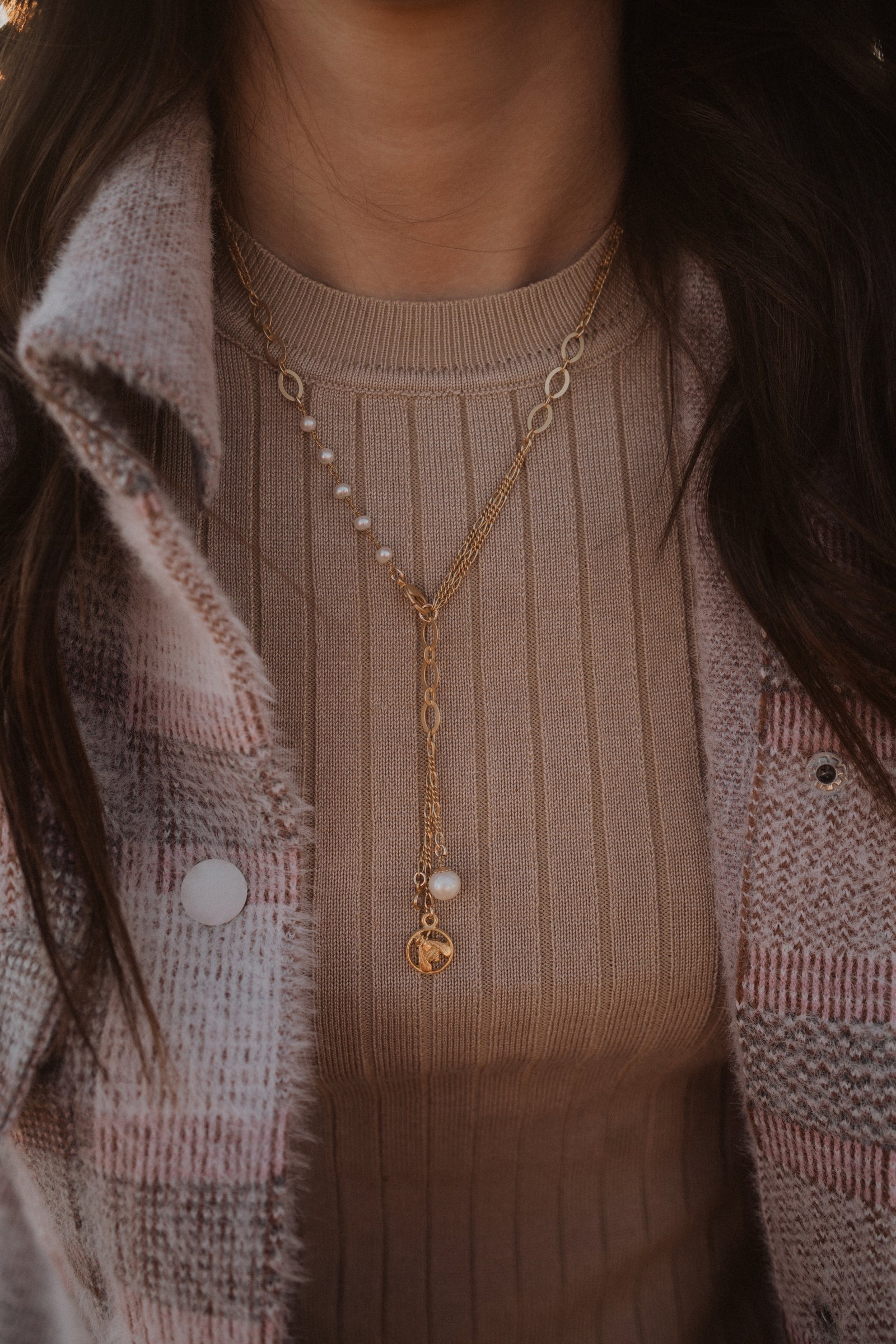 New Gold Bee Necklace | #2