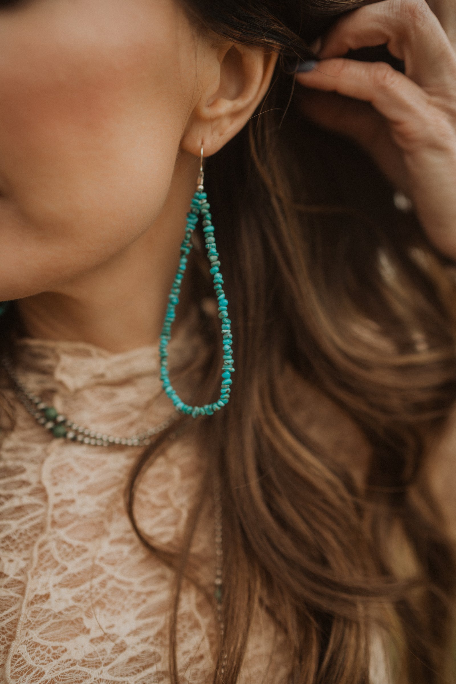 Shirley Earrings | Turquoise