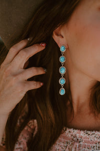 Maeve Earrings | Turquoise