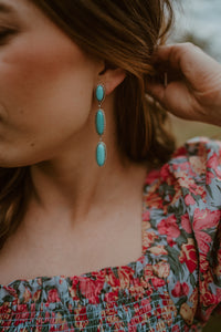 Virginia Earrings | Turquoise
