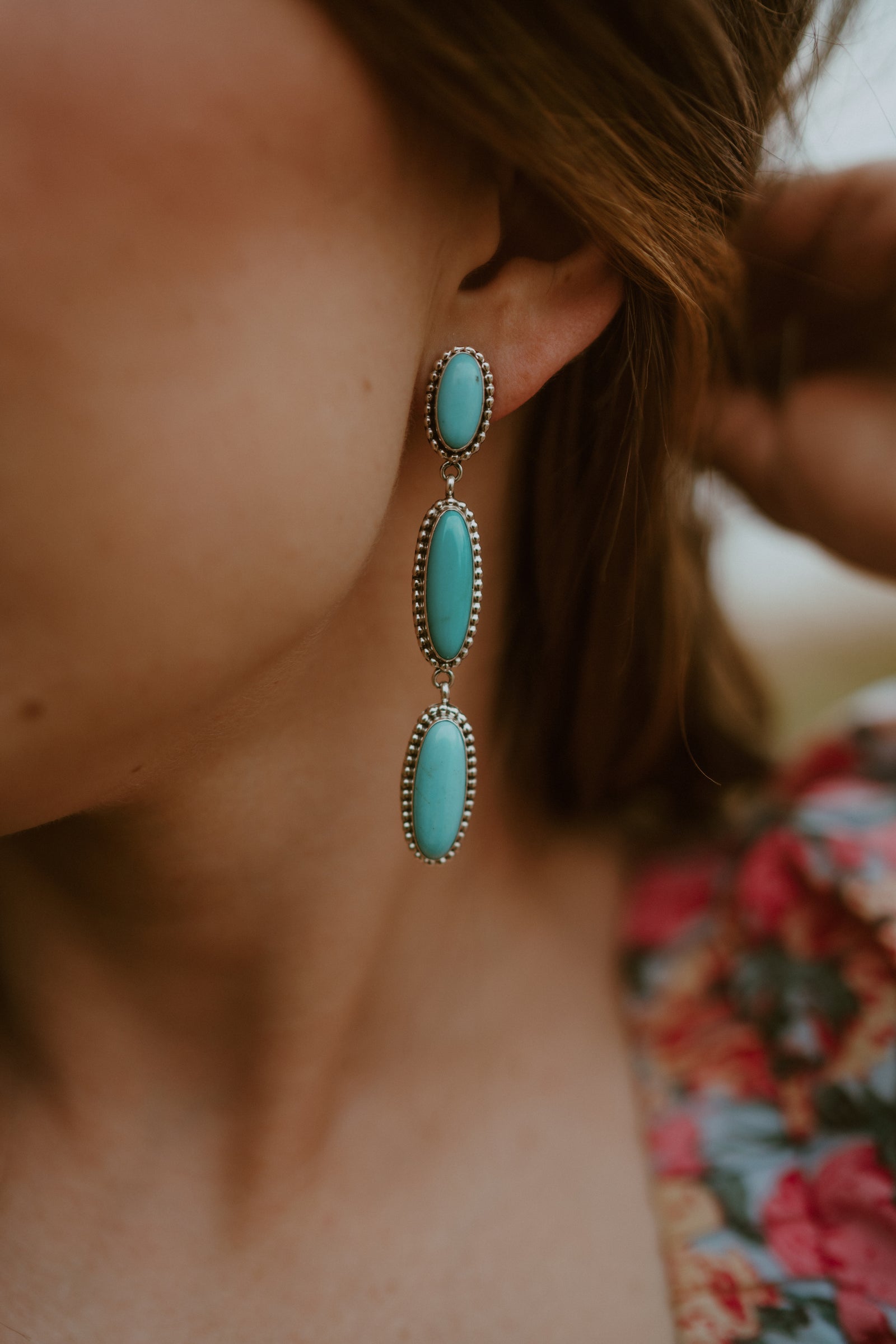 Virginia Earrings | Turquoise