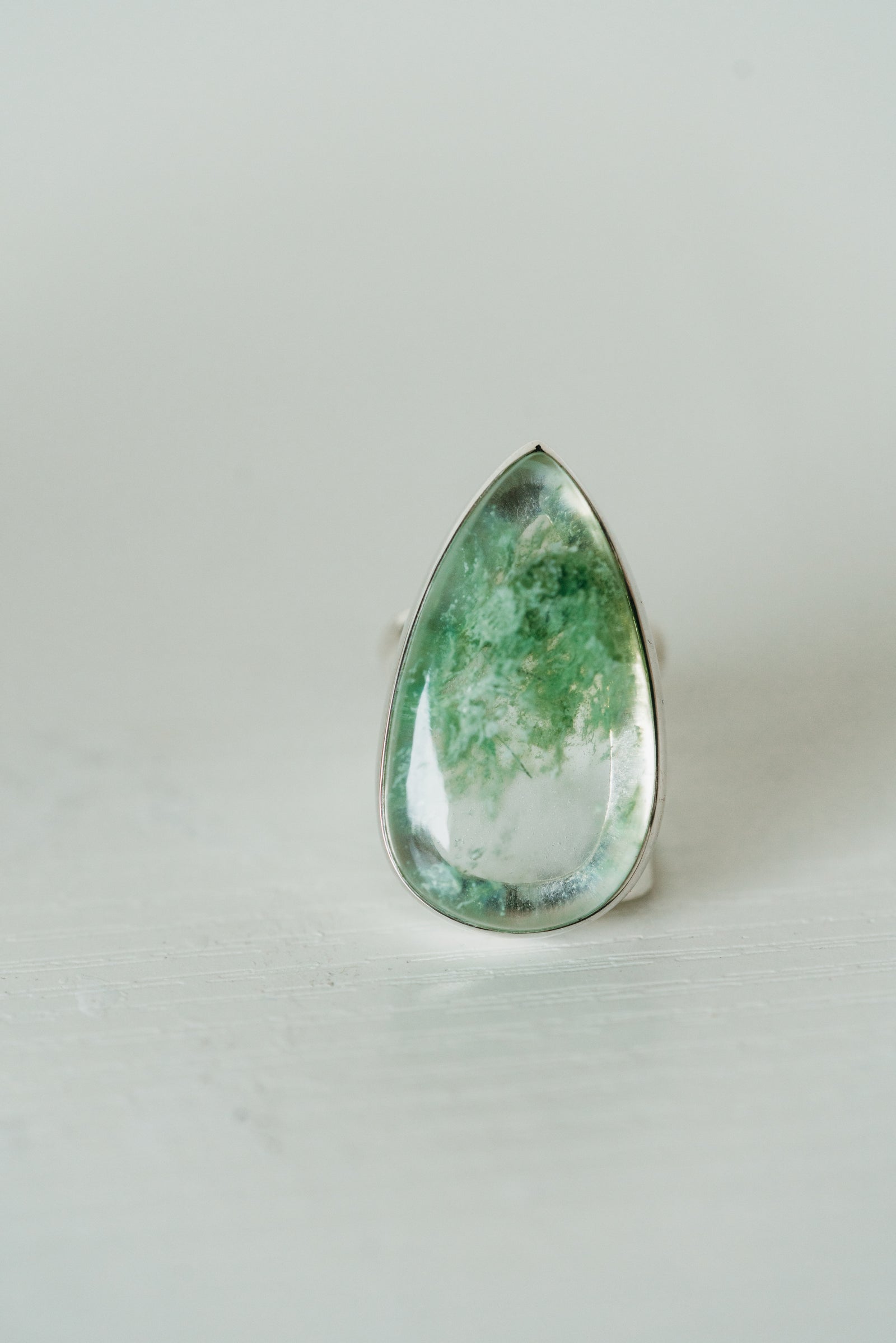 Pratt Ring | Aqua Green Quartz