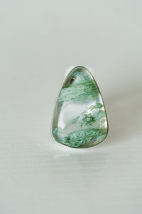 Pratt Ring | Aqua Green Quartz