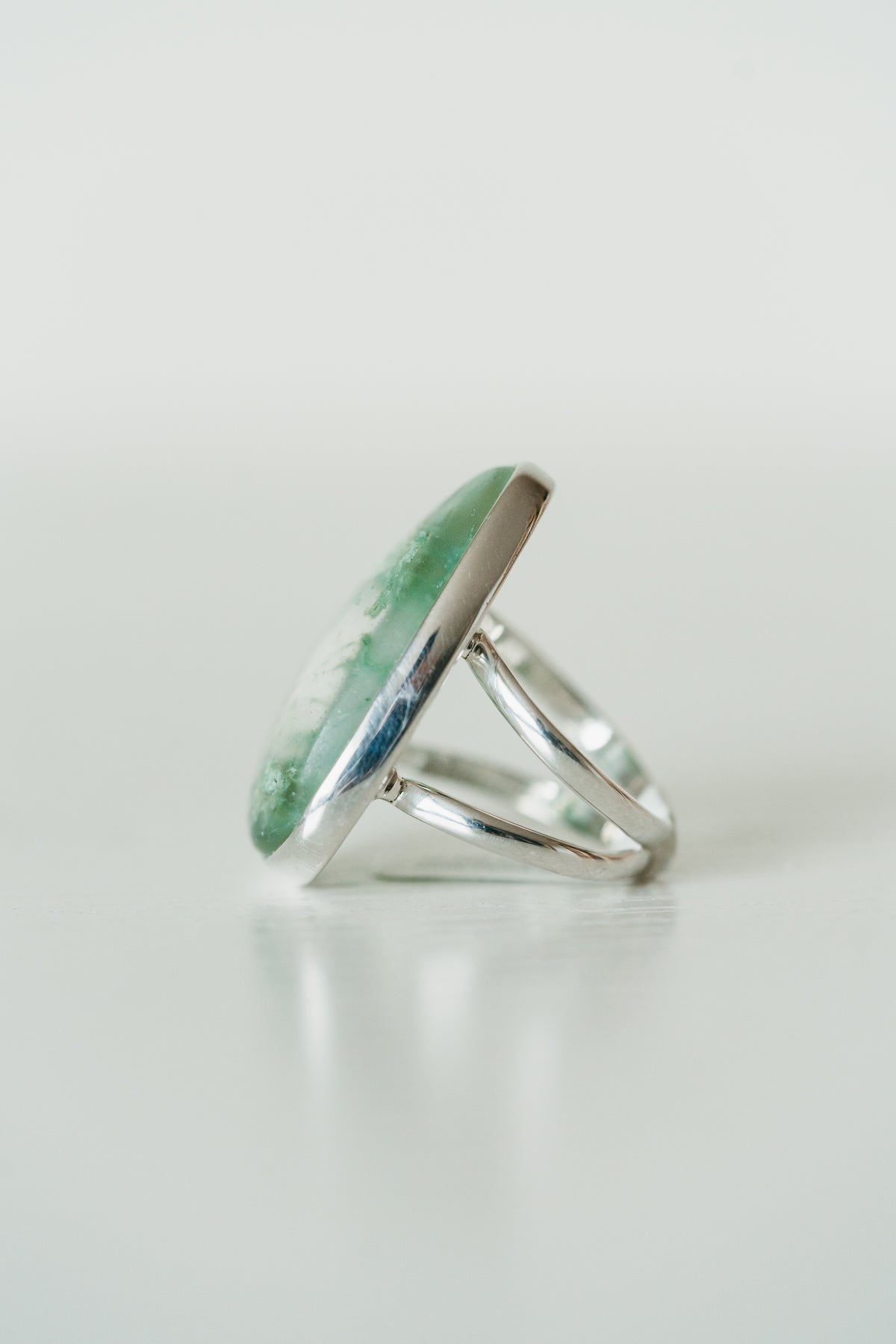 Pratt Ring | Aqua Green Quartz