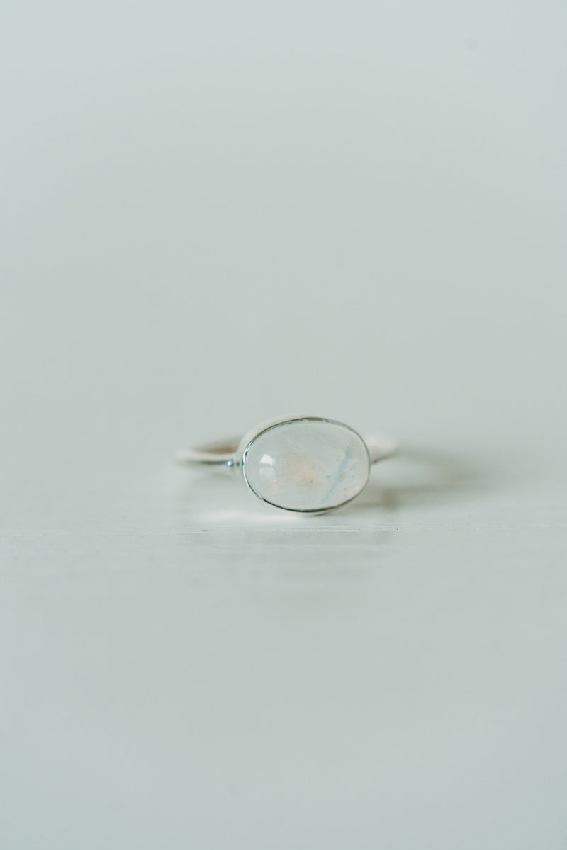 Jess Ring | Rainbow Moonstone