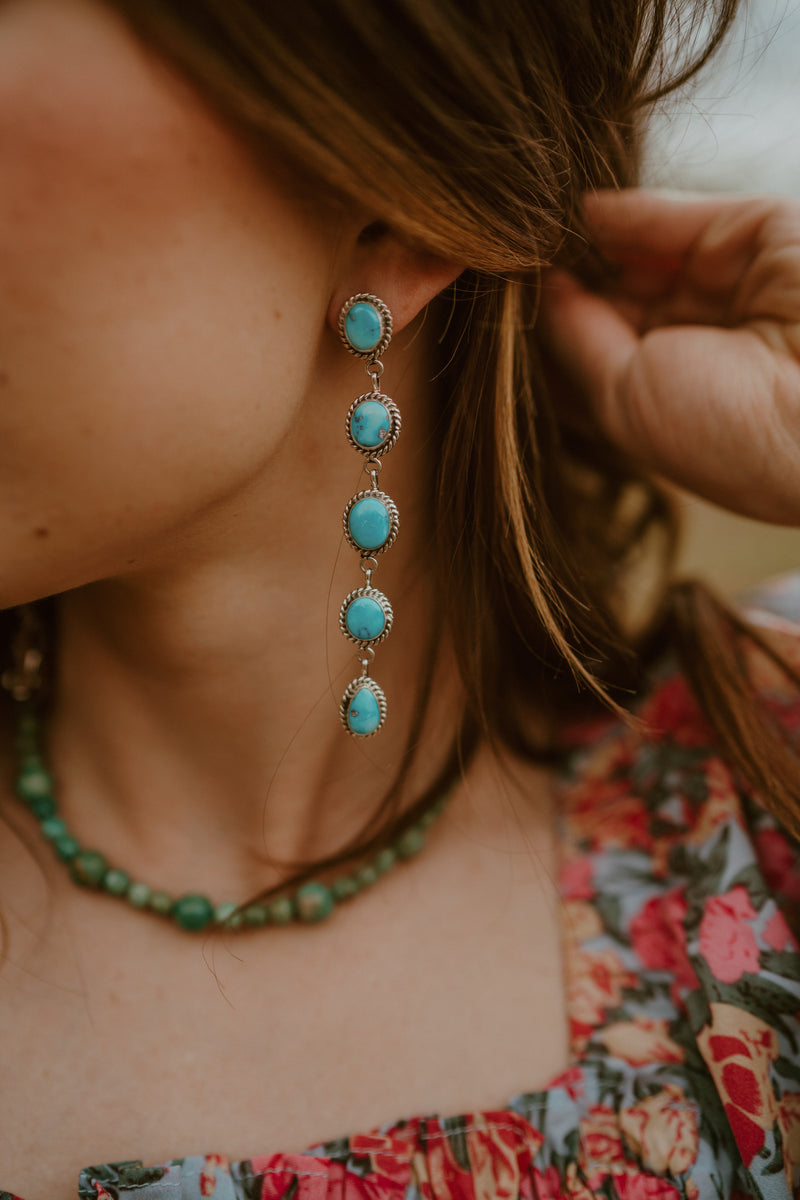 Maeve Earrings | Turquoise